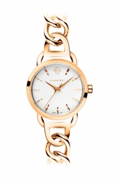 Gant Ur Truro-IPG, White Metal IPG^Dame Ure