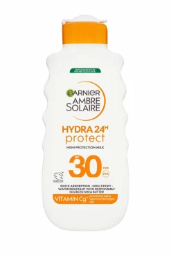 Discount Ambre Solaire Hydra 24 Timer Protect Sun Protecting Milk SPF30 For Normal Skin 175 Ml Solbeskyttelse