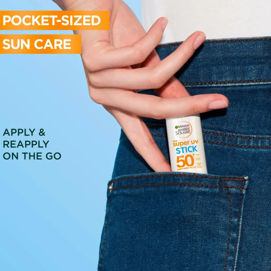 Ambre Solaire Super UV Invisible Stick Spf 50 Solbeskyttelse