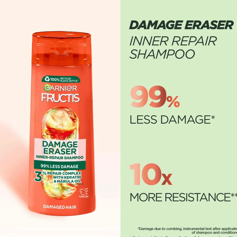 Online Fructis Damage Eraser Shampoo For Damaged Hair Hår|Hår