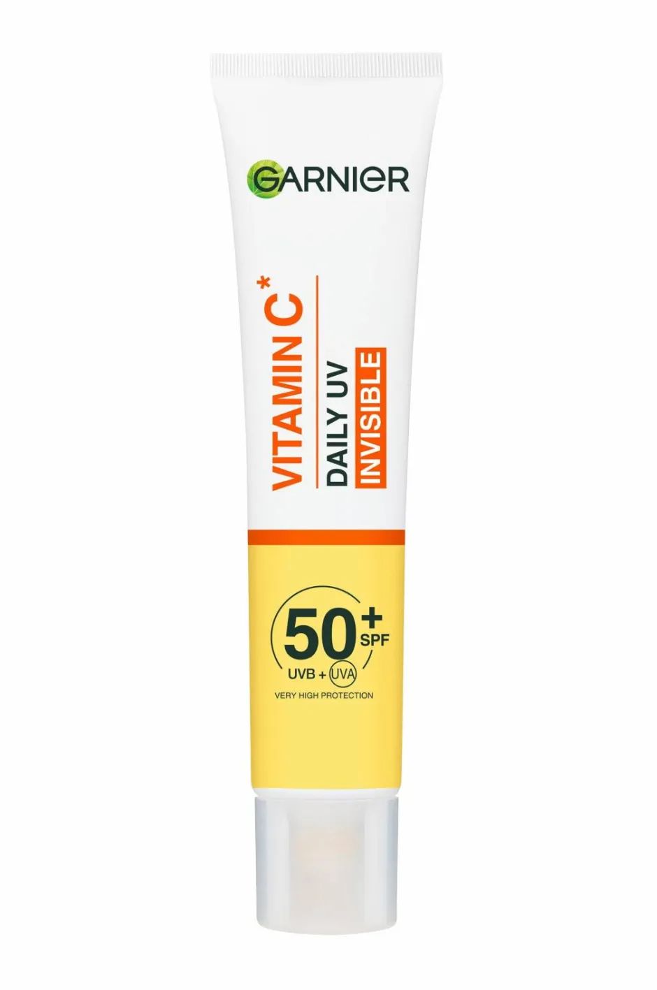 Garnier Vitamin C* Glow-Boosting Daily UV Fluid SPF50+ For Dull Skin Invisible 40 Ml^ Ansigtspleje|Ansigtspleje