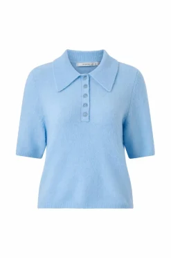 Gestuz Pullover GZalpha ss Polo^Dame Trøjer & Cardigans