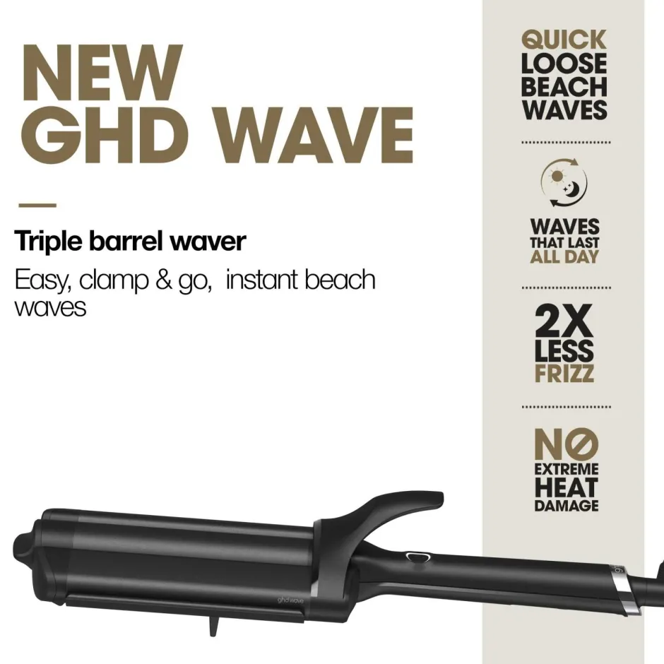 New Wave - Professional Triple Barrel Waver Varmeredskaber