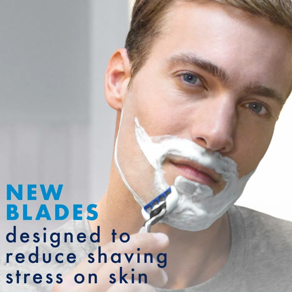 Barberblad Mach3 Turbo 8-pak Barbering|Barbering