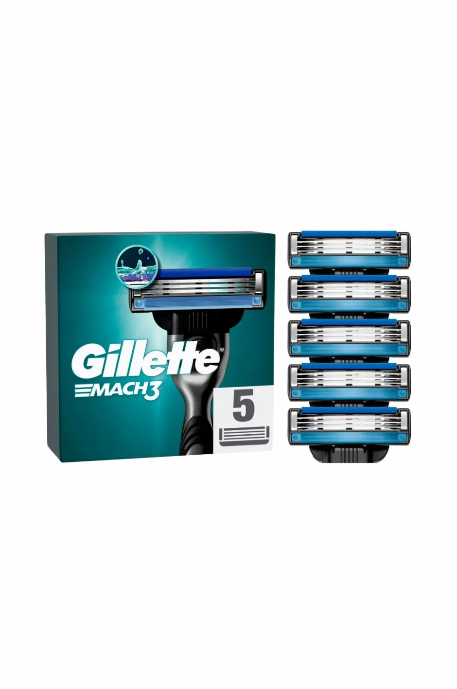 Gillette Barberblad Mach3 XL – 8 stk.^ Barbering|Barbering