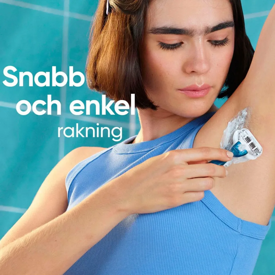 Gillette Barberblad Smooth + 2 barberblade^ Hårfjerning
