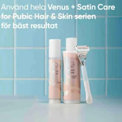 Barberkniv Venus Pubic Hair & Skin Razor med 1 barberblad Hårfjerning