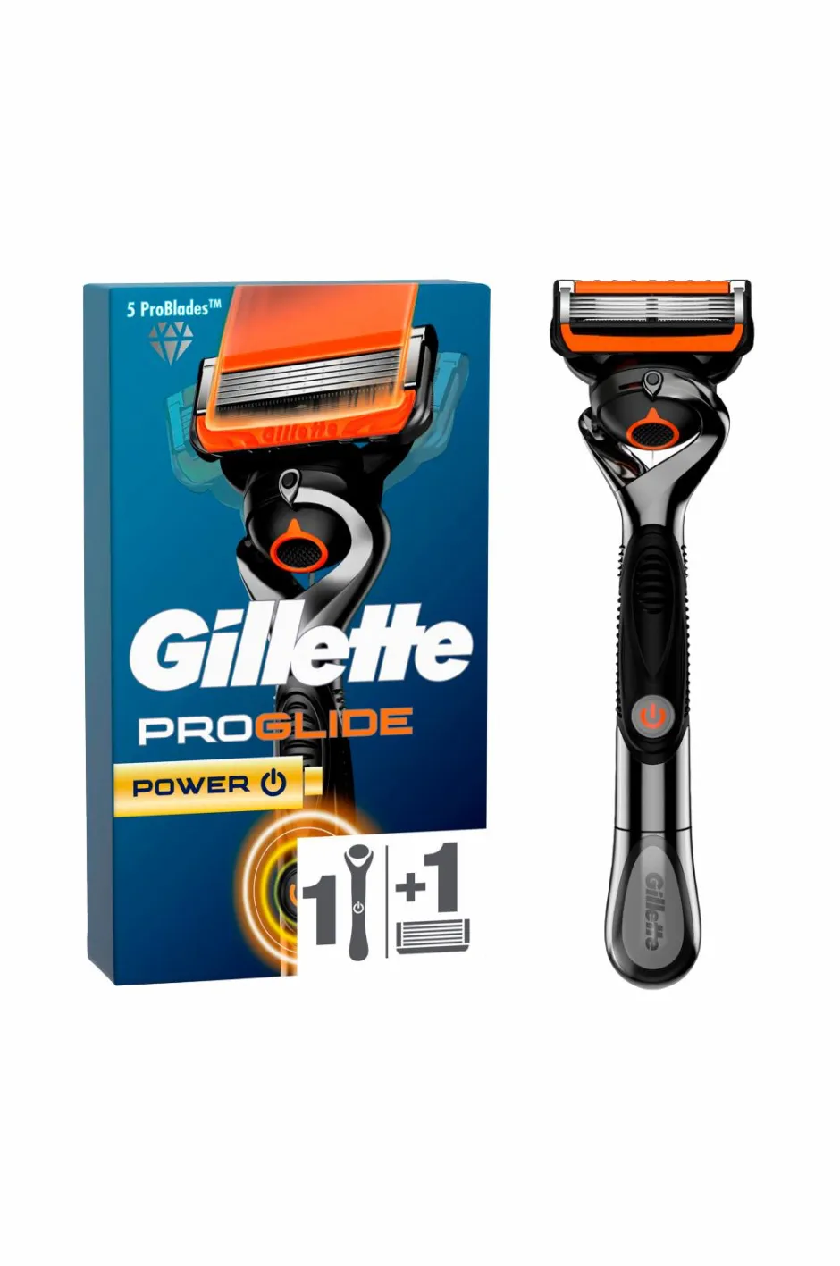 Gillette Barbermaskine Proglide Power – 1 barberblad^ Barbering|Barbering