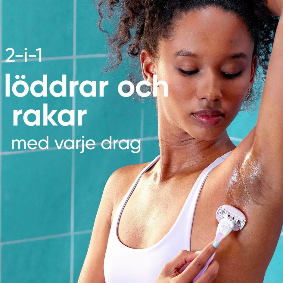 Discount Udjævningsplan Comfortglide Breeze + 4 barberblade Hårfjerning