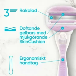 Discount Udjævningsplan Comfortglide Breeze + 4 barberblade Hårfjerning