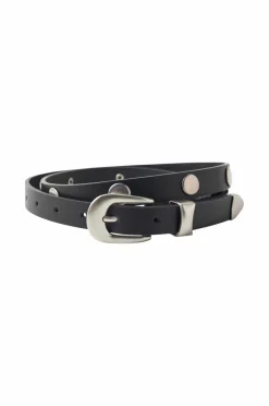 Outlet Bælte Stud Detail Belt Dame Bælter