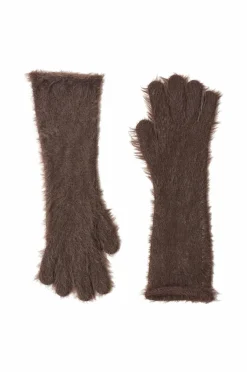 Gina Tricot Handsker Hairy Gloves^Dame Handsker & Vanter