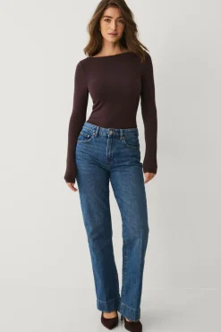 Online Jeans Scandi Straight Dame Jeans