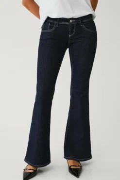 Gina Tricot Jeans Ultra Low Flare^Dame Jeans