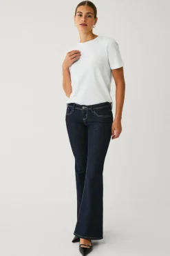 Gina Tricot Jeans Ultra Low Flare^Dame Jeans