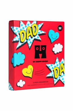 Happy Socks Boksershorts Super Dad Short Boxers Gift Set 2-pak^ Undertøj