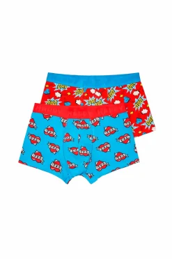 Happy Socks Boksershorts Super Dad Short Boxers Gift Set 2-pak^ Undertøj
