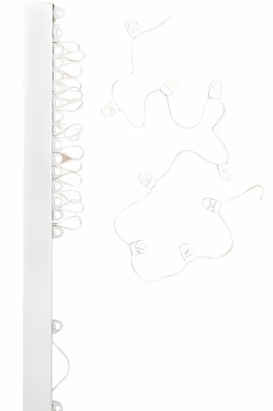Hasta Gardinskinne Alex Wave 200 cm^ Gardintilbehør