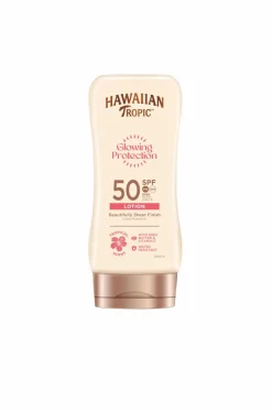 Hawaiian Tropic Glowing Protection Lotion SPF50 180 ml^ Solbeskyttelse
