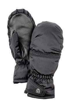 Hestra Luffer Primaloft Leather Female Mitt^Dame Handsker & Vanter