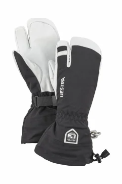 Hestra Skihandsker Army Leather Heli Ski 3-finger^Dame Handsker &- Vanter|Accessories