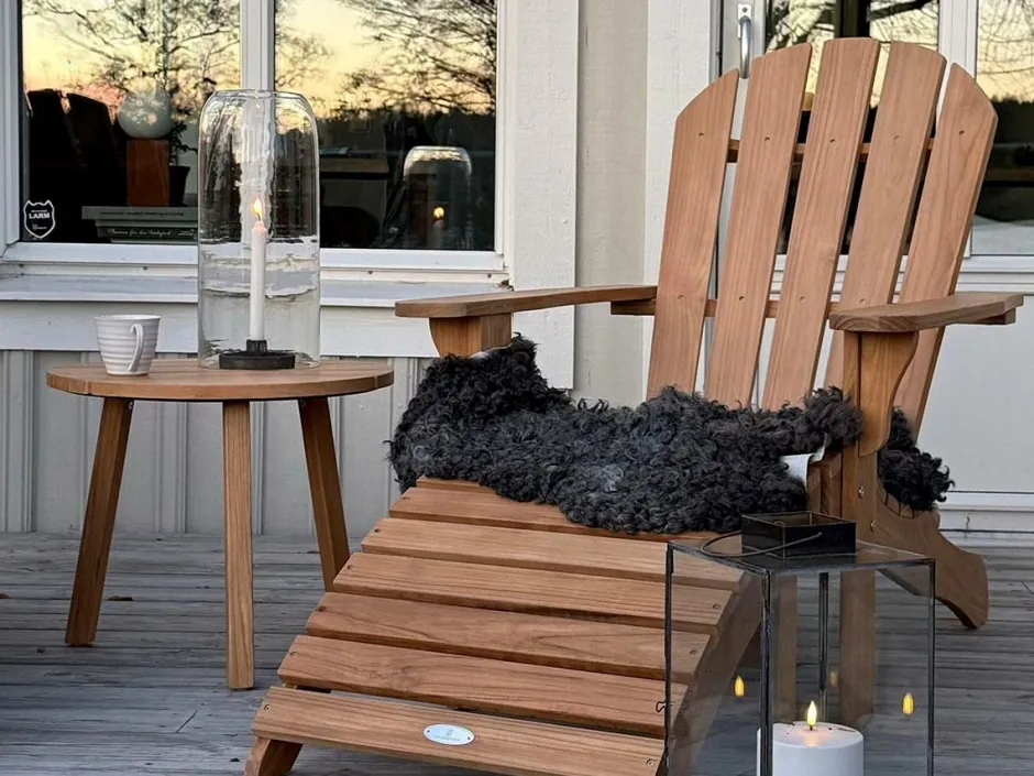 Discount Dækstol Tennessee Teak Nature Udemøbler & Have