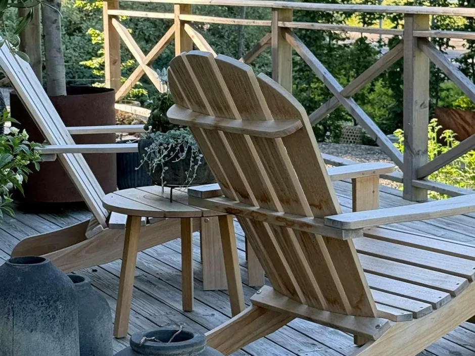 Discount Dækstol Tennessee Teak Nature Udemøbler & Have