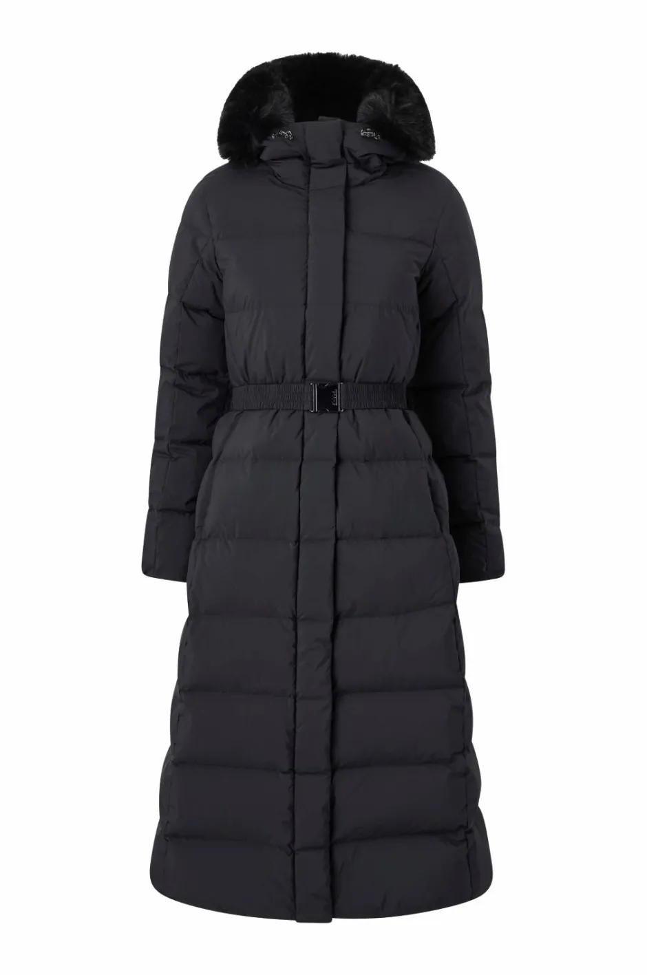Áhkká Dunfrakke Gold Long Down Coat Matte^Dame Jakker & Frakker