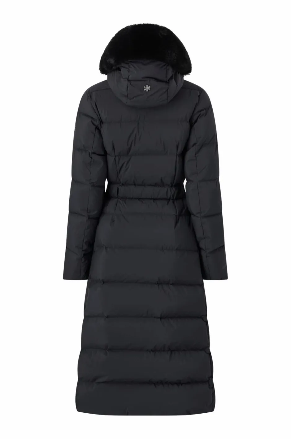 Áhkká Dunfrakke Gold Long Down Coat Matte^Dame Jakker & Frakker