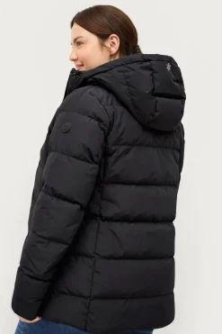 Clearance Dunjakke Down Jacket w Hood Dame Overtøj|Overtøj