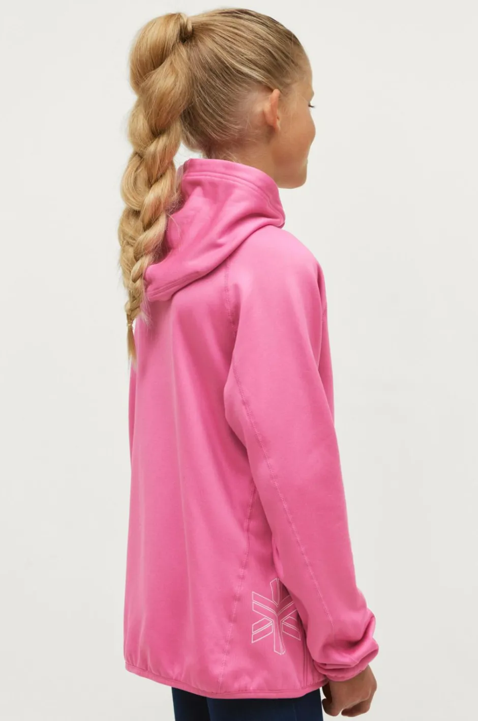Áhkká Fleecetrøje Powerfleece Jr^Børn Trøjer & Cardigans
