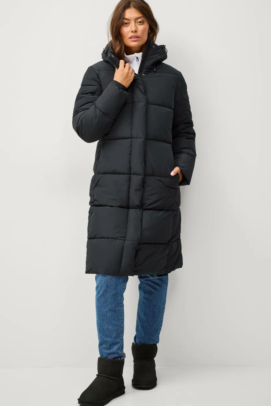 Áhkká Frakke Warm Mid Length Parka W^Dame Overtøj|Overtøj