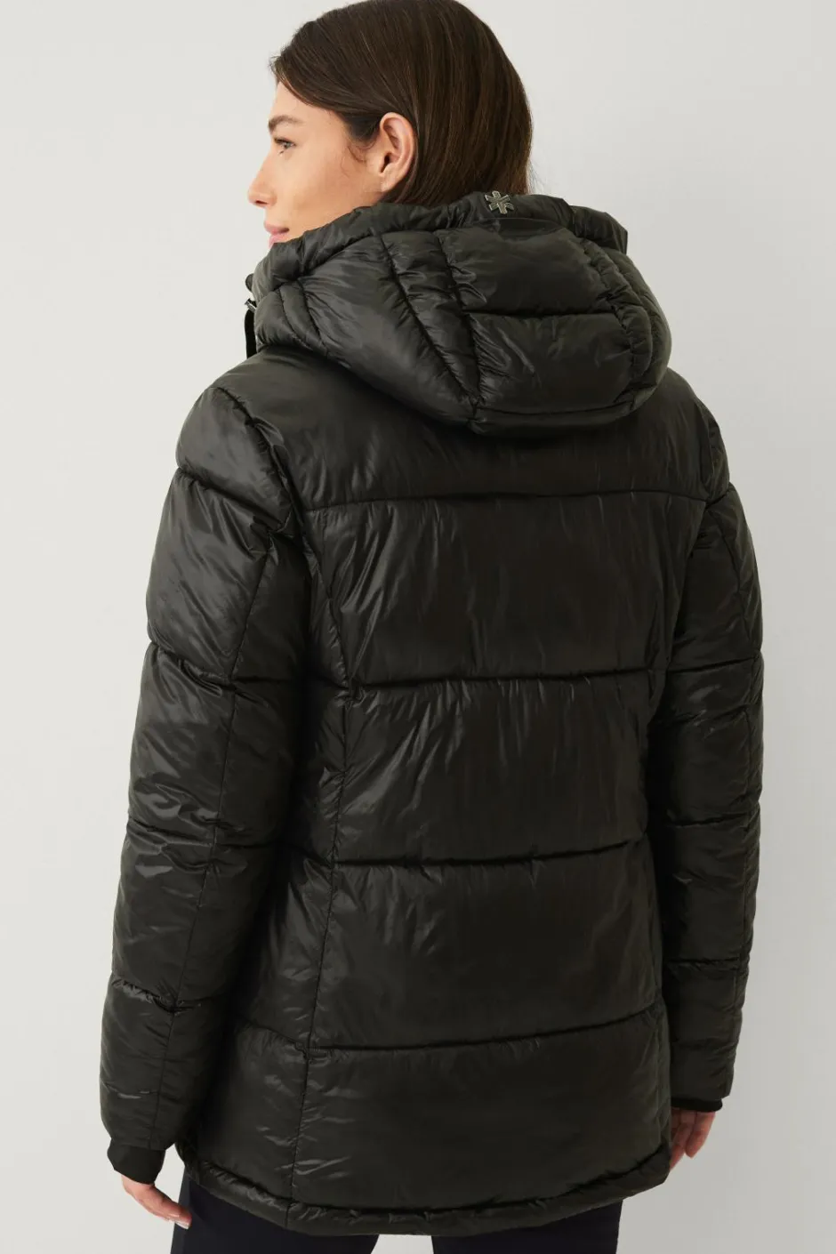 Online Jakke Gold Warm Jacket Shiny Dame Overtøj|Overtøj