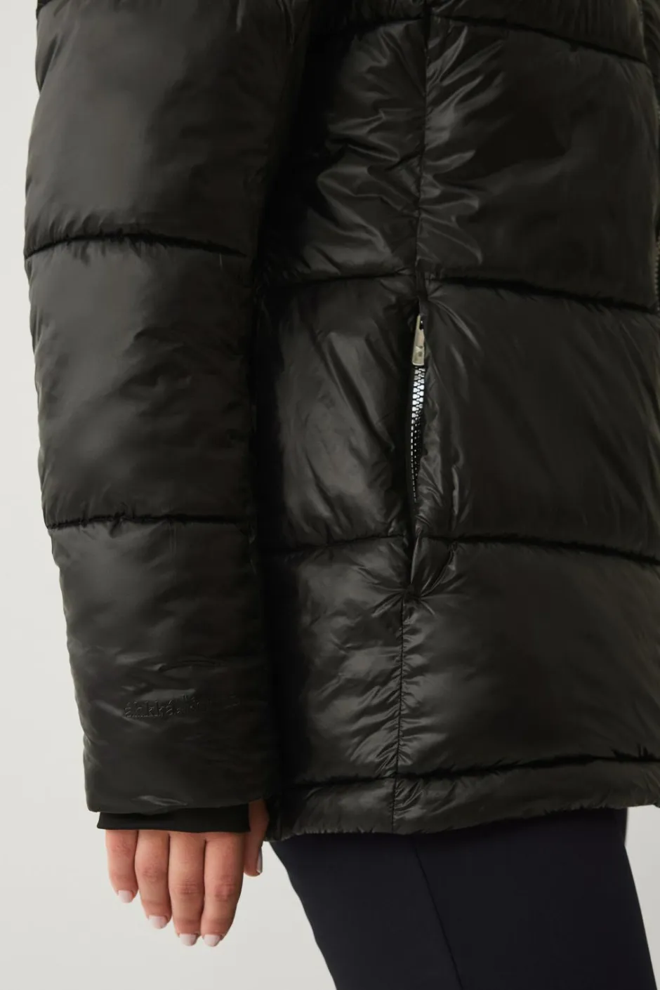 Online Jakke Gold Warm Jacket Shiny Dame Overtøj|Overtøj