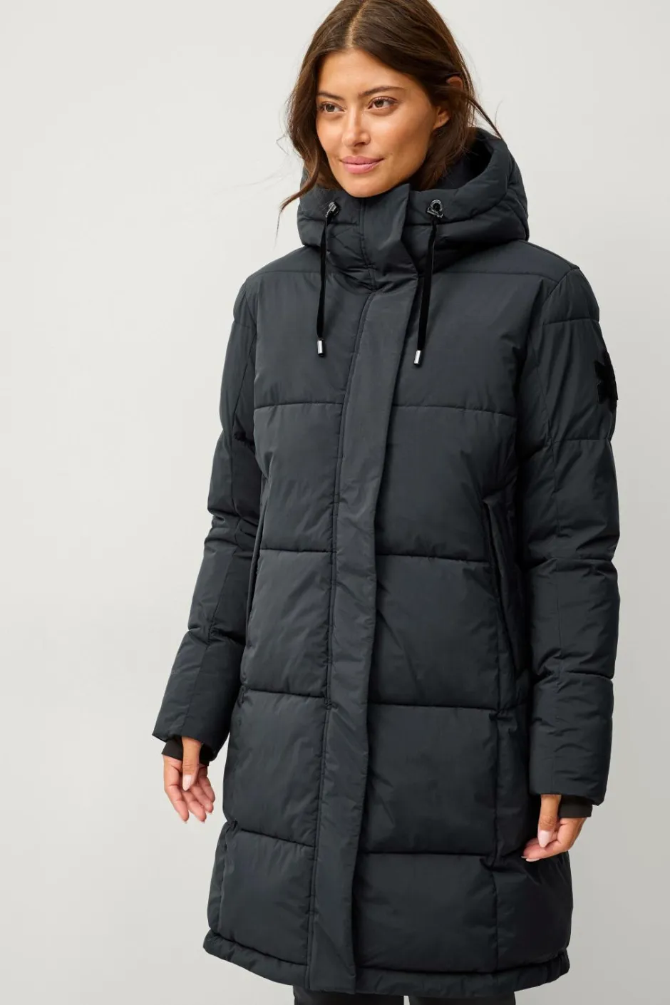 Áhkká Jakke Gold Warm Parka Matte^Dame Overtøj|Overtøj