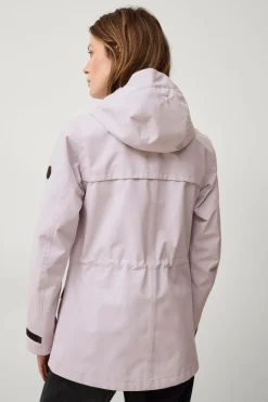 Jakke Jacket With Hood W Dame Overtøj|Overtøj