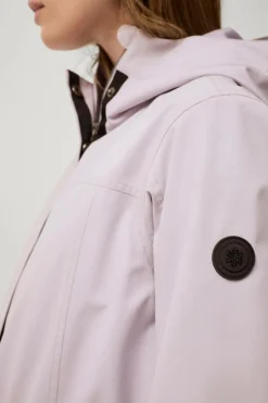 Jakke Jacket With Hood W Dame Overtøj|Overtøj