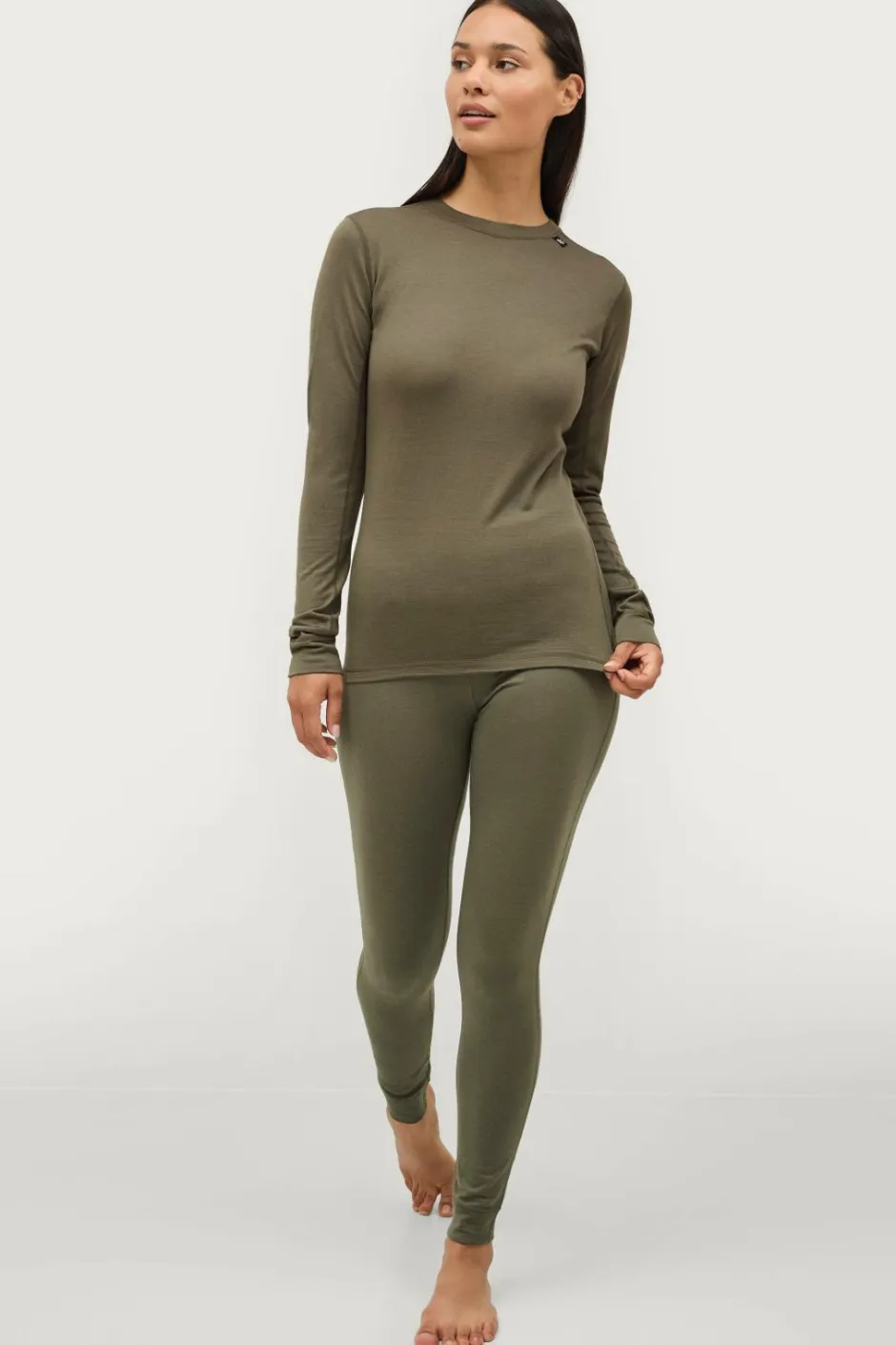 Clearance Langærmet undertrøje Merino Wool LS Tee W Dame Skiundertøj|Skiundertøj