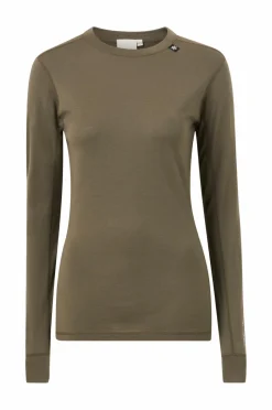 Clearance Langærmet undertrøje Merino Wool LS Tee W Dame Skiundertøj|Skiundertøj