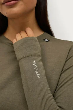 Clearance Langærmet undertrøje Merino Wool LS Tee W Dame Skiundertøj|Skiundertøj