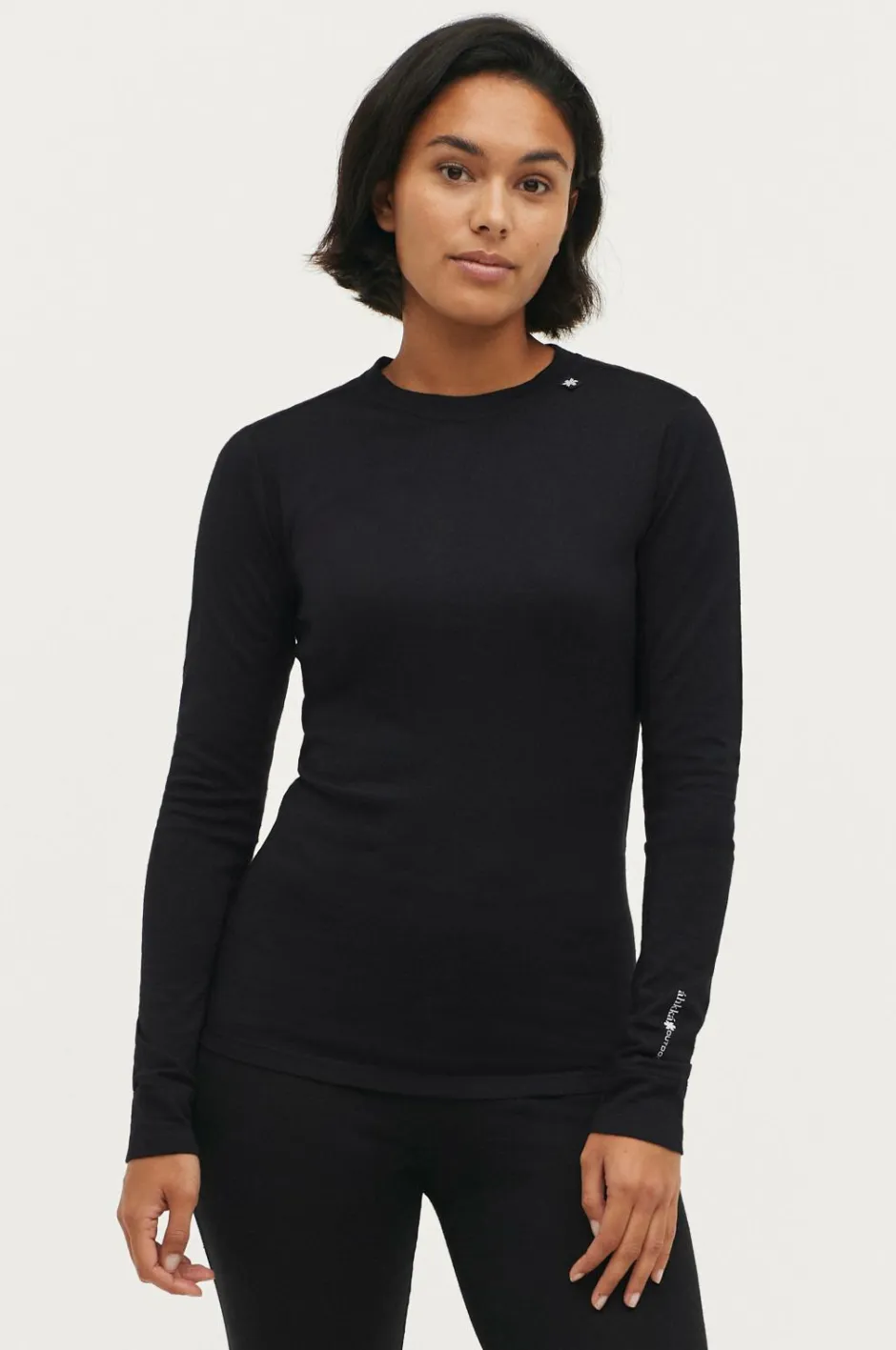 Langærmet undertrøje Merino Wool LS Tee W Dame Skiundertøj|Skiundertøj