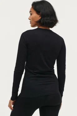 Langærmet undertrøje Merino Wool LS Tee W Dame Skiundertøj|Skiundertøj
