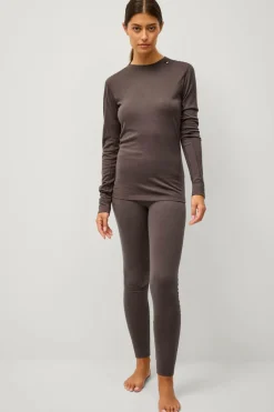 Áhkká Langærmet undertrøje Merino Wool LS Tee W^Dame Skiundertøj|Skiundertøj