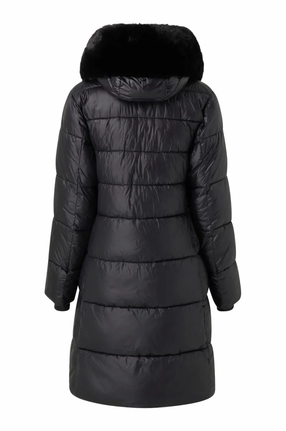 Áhkká Parka Gold Shiny Parka w Detachable Hood^Dame Overtøj|Overtøj