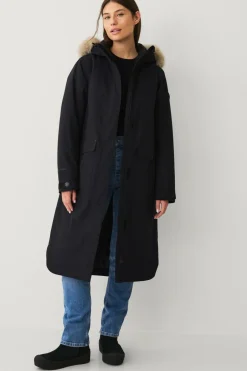 Clearance Parka Urban Padded Long Parka W Dame Jakker & Frakker