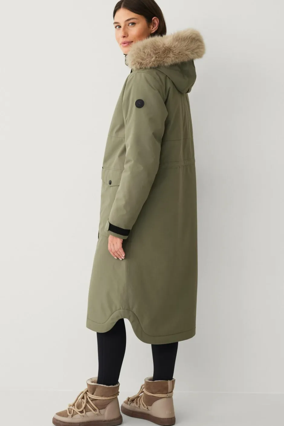 Áhkká Parka Urban Padded Long Parka W^Dame Jakker & Frakker