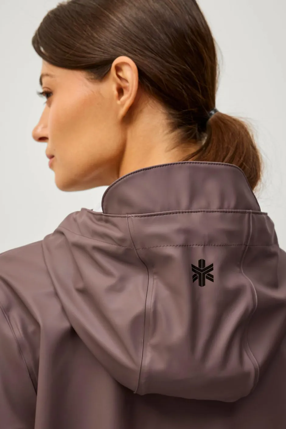 Online Regnjakke PU Parka W Dame Overtøj|Overtøj