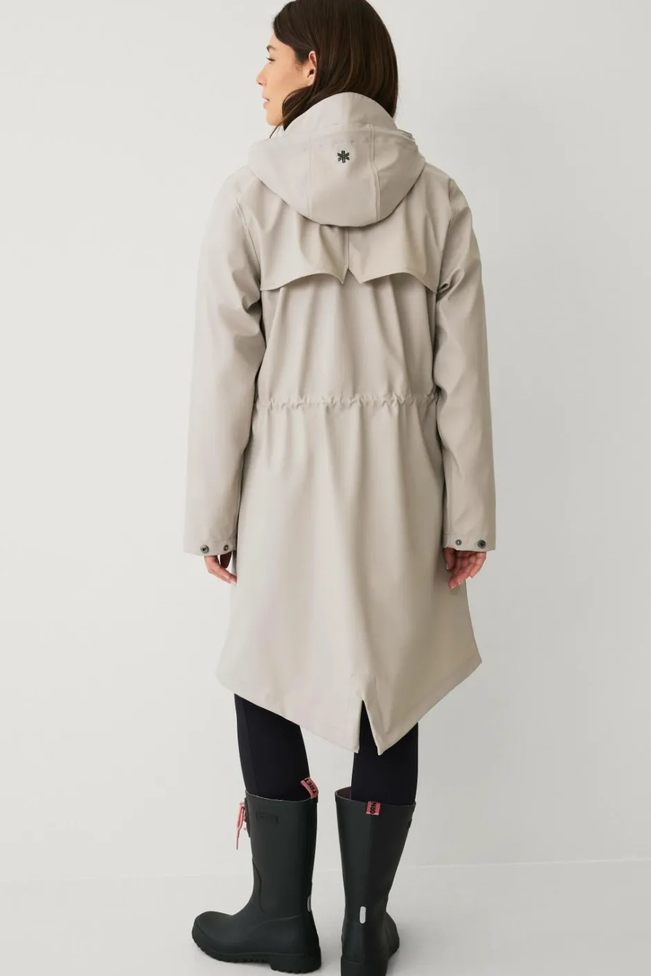 Áhkká Regnparka Rain Waist Parka PU^Dame Overtøj|Overtøj