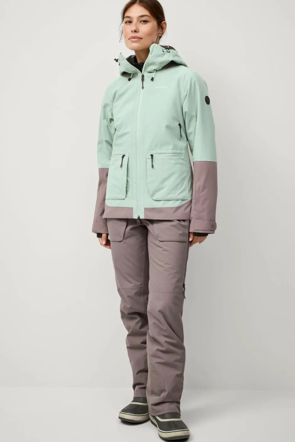 Online Skibukser Light Padded Ski Pants Dame Overtøj|Overtøj