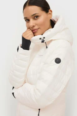 Áhkká Skidjacka Quilted Ski Jacket^Dame Overtøj|Overtøj